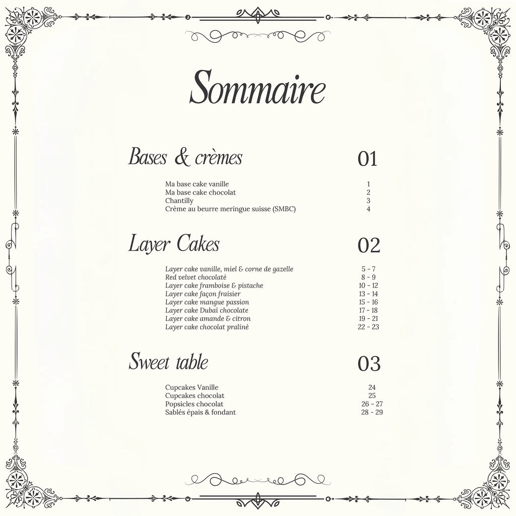 E-book de recettes signature